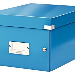 LEITZ Boîte de rangement Click & Store WOW, A5, bleu