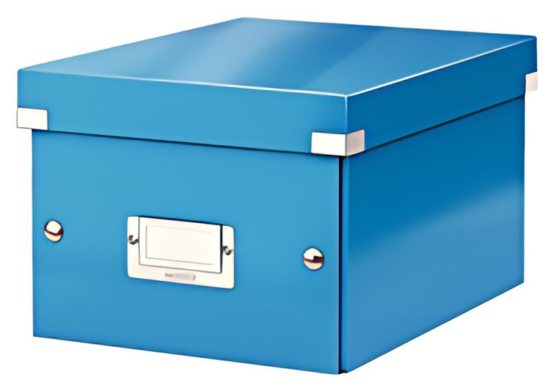 LEITZ Boîte de rangement Click & Store WOW, A5, bleu