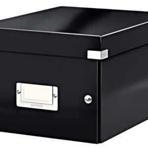 LEITZ Boîte de rangement Click & Store WOW, A5, noir