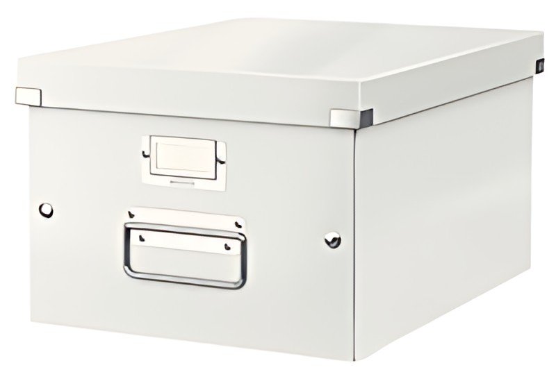 LEITZ Boîte de rangement Click & Store WOW, A4, blanc