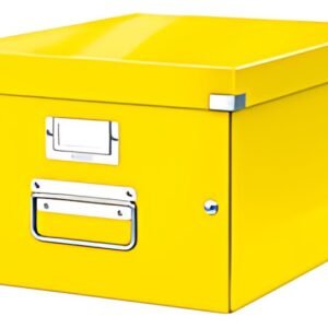 LEITZ Boîte de rangement Click & Store WOW, A4, jaune