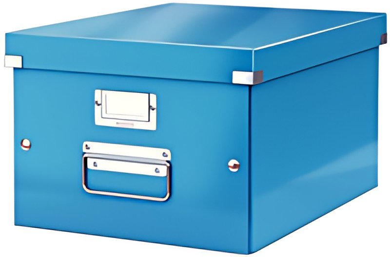 LEITZ Boîte de rangement Click & Store WOW, A4, bleu