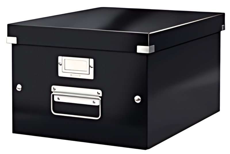 LEITZ Boîte de rangement Click & Store WOW, A4, noir