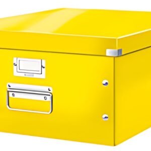 LEITZ Boîte de rangement Click & Store WOW, A3, jaune