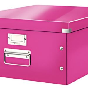 LEITZ Boîte de rangement Click & Store WOW, A3, rose