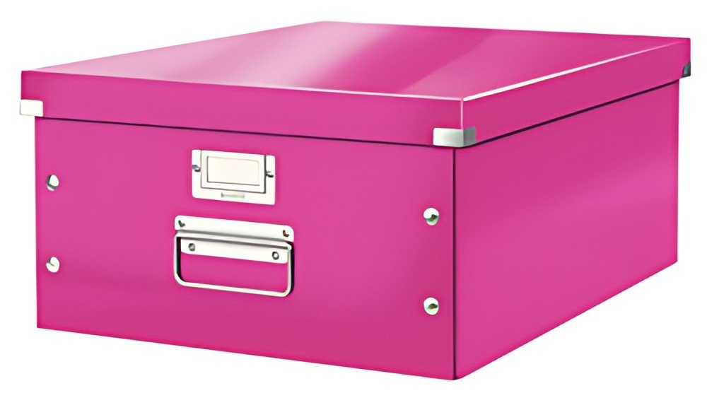 LEITZ Boîte de rangement Click & Store WOW, A3, rose