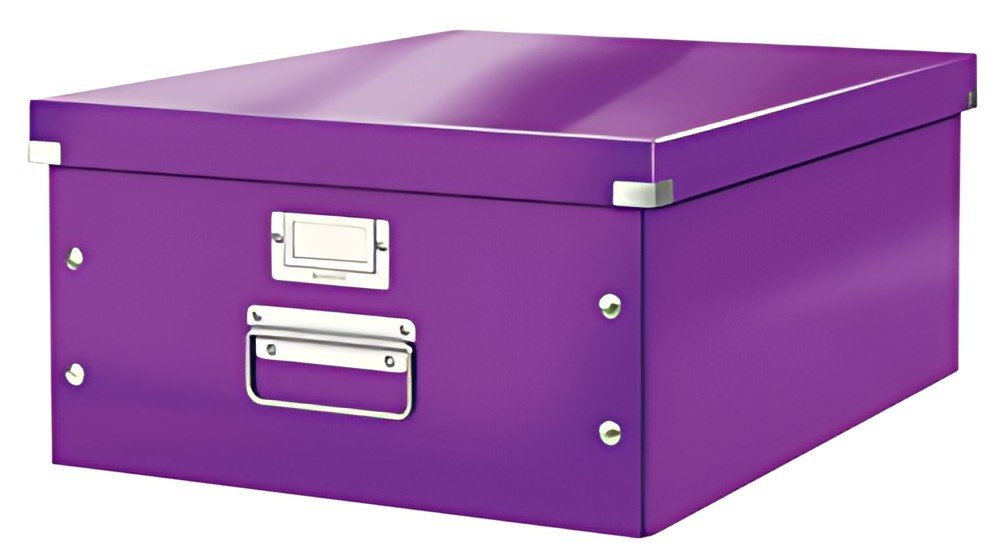 LEITZ Boîte de rangement Click & Store WOW, A3, violet