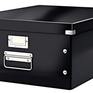 LEITZ Boîte de rangement Click & Store WOW, A3, noir