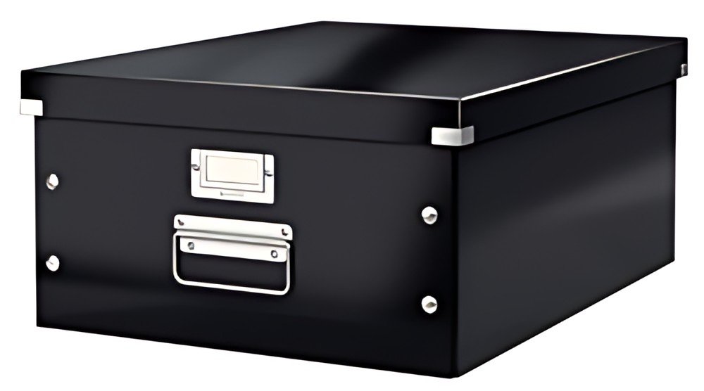 LEITZ Boîte de rangement Click & Store WOW, A3, noir