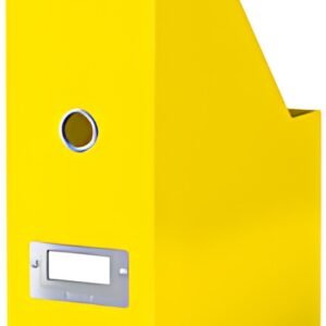 LEITZ Porte-revues Click & Store, A4, carton, jaune