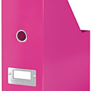 LEITZ Porte-revues Click & Store WOW, A4, carton, rose