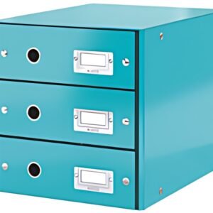 LEITZ Bloc de classement Click & Store WOW, menthe