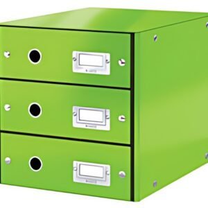 LEITZ Bloc de classement Click & Store WOW, vert
