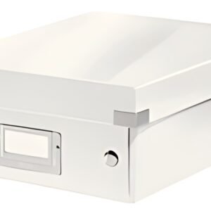 LEITZ Boîte de rangement Click & Store WOW, petit, blanc