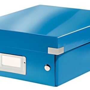 LEITZ Boîte de rangement Click & Store WOW, grand, bleu