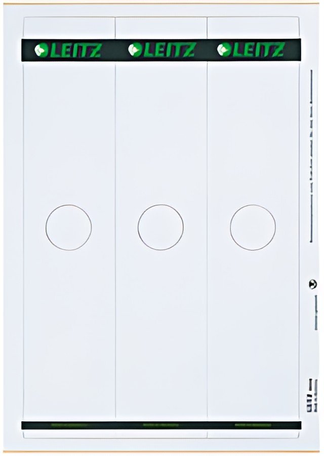 LEITZ Etiquette dos classeur pr dossier supendu, 61 x 279 mm
