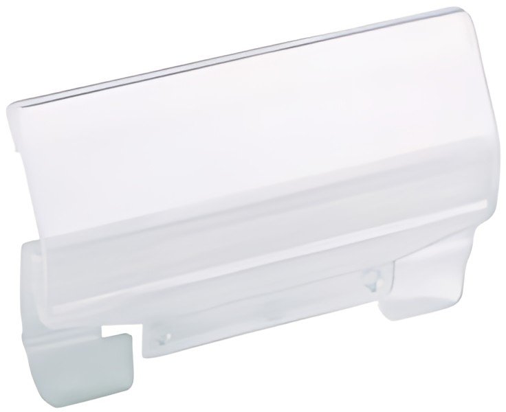 Onglet LEITZ panoramique, PP, (L)60 x (H)33 mm, transparent