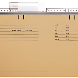 LEITZ cavaliers, plastique, (L)60 mm, transparent