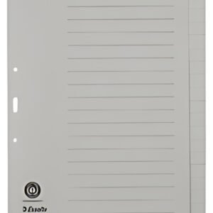 Esselte Intercalaires en papier naturel, uni, A4, 20 touches