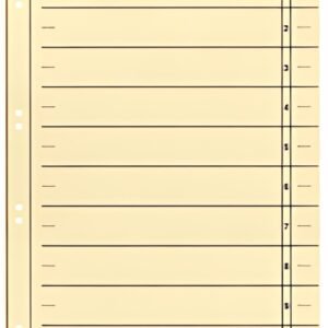 Esselte Intercalaires carton, A4 extra large, chamois