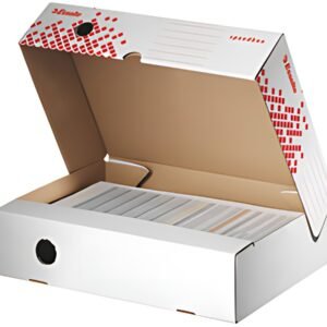 Esselte Boîte d'archives avec couvercle SPEEDBOX, dos: 80 mm