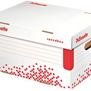 Esselte Conteneur d'archives à couvercle SPEEDBOX, A4