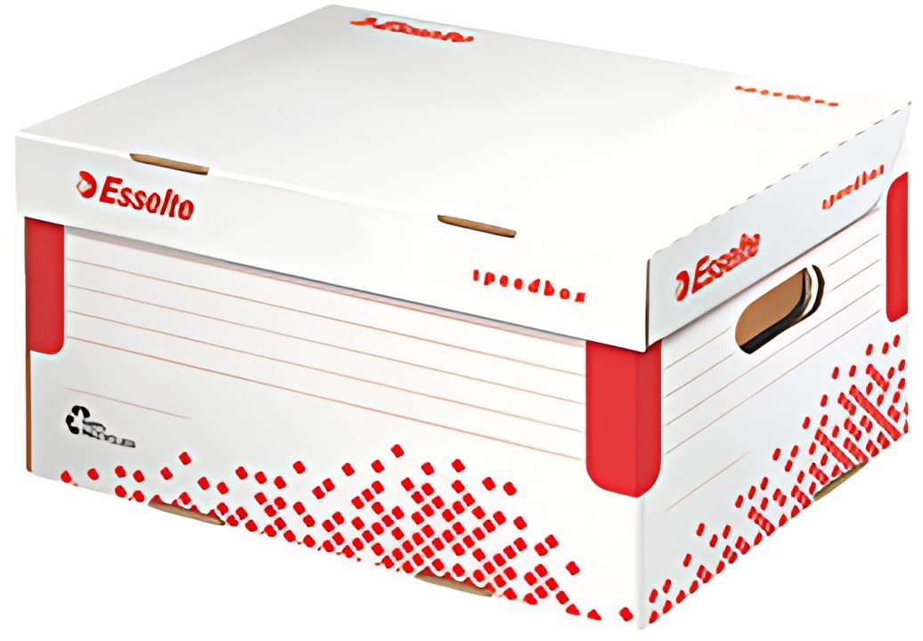 Esselte Conteneur d'archives à couvercle SPEEDBOX, A4