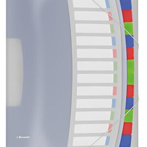 Esselte Trieur VIVIDA, A4, PP, 12 touches, multicolore