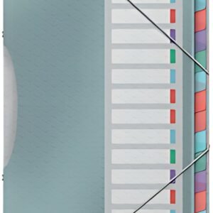Esselte Trieur Colour'Breeze, A4, PP, 12 compartiments