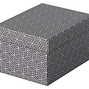 Esselte Boîte de rangement et cadeau Home S, set de 3, gris