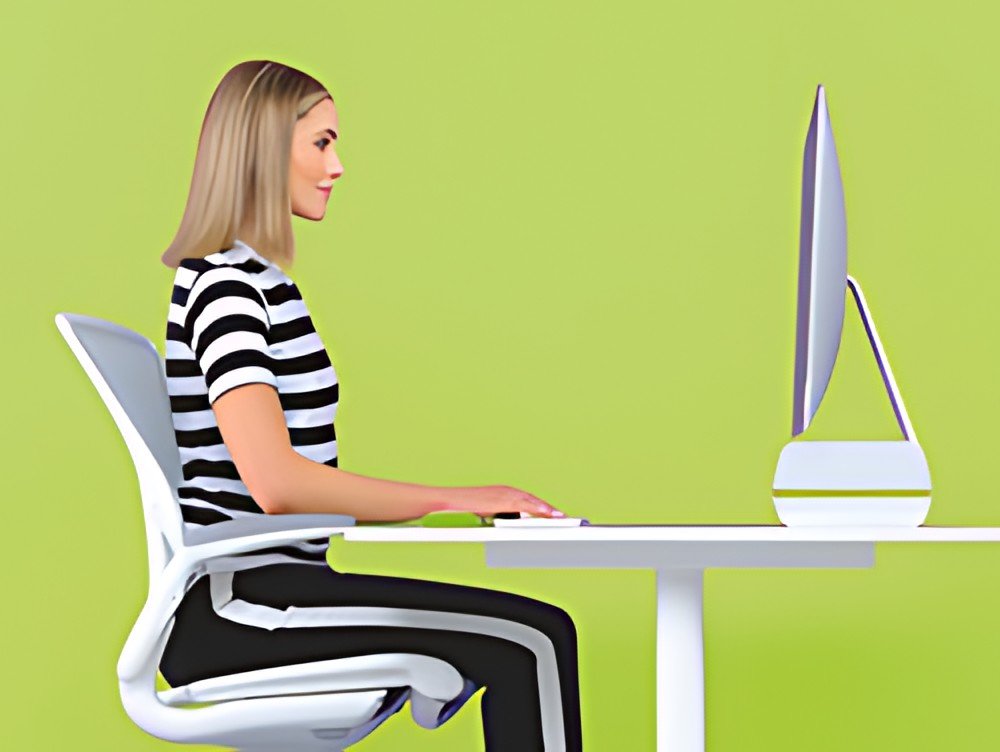 LEITZ Support pour écran Ergo WOW, en plastique, blanc/bleu