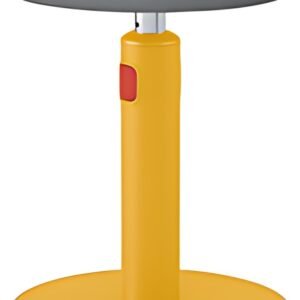 LEITZ Tabouret assis-debout Ergo Cosy Active, jaune