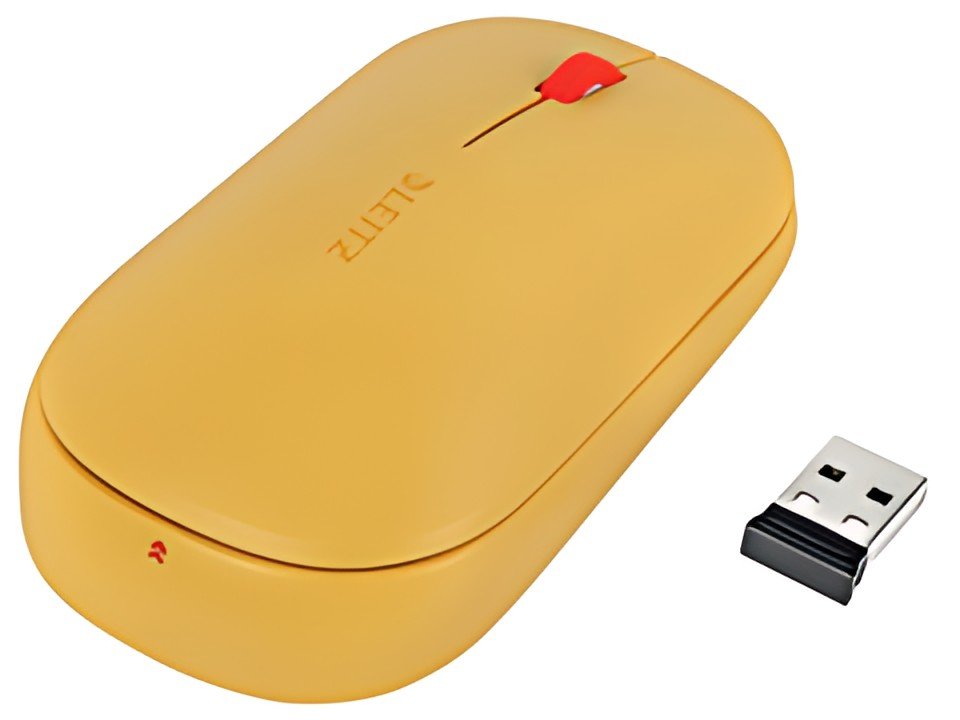 LEITZ Souris optique Bluetooth Cosy, sans fil, jaune