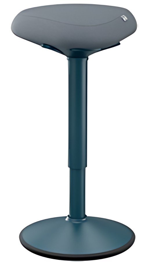 LEITZ Tabouret assis-debout Ergo Active, assise confort,gris