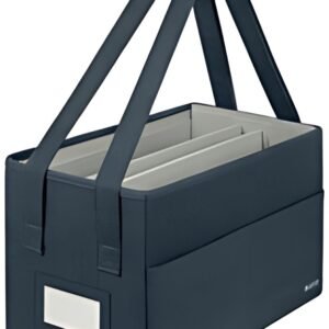 LEITZ Sacoche Desk Sharing, en tissu, gris velours