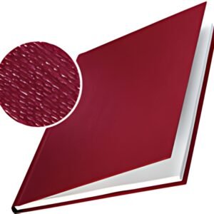 LEITZ Chemise pour reliure impressBind, A4, 10.5mm, bordeaux