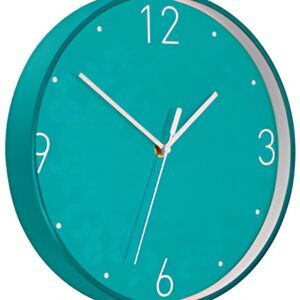 LEITZ Horloge murale WOW, mouvement à quartz, menthe