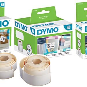 DYMO Etiquette universelle LabelWriter, 25 x 25 mm, blanc