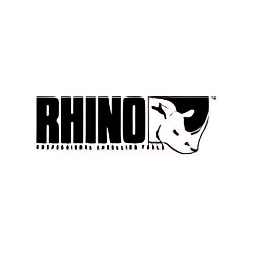 DYMO RHINO Etiquette industrielle en polyester noir/blanc
