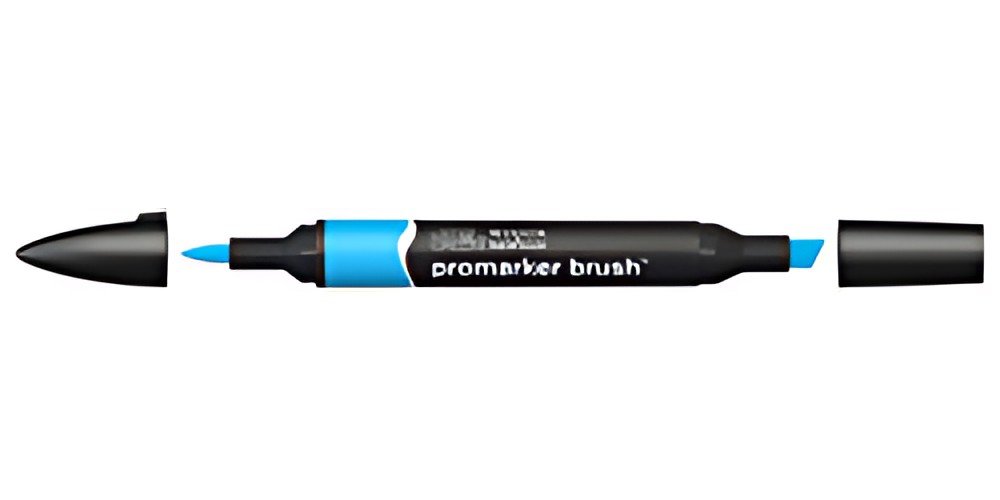 LEFRANC BOURGEOIS WINSOR & NEWTON Promarker Brush, cyan
