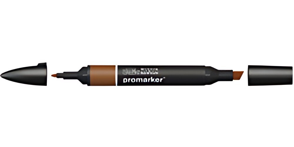 LEFRANC BOURGEOIS WINSOR & NEWTON Promarker, sienne foncé