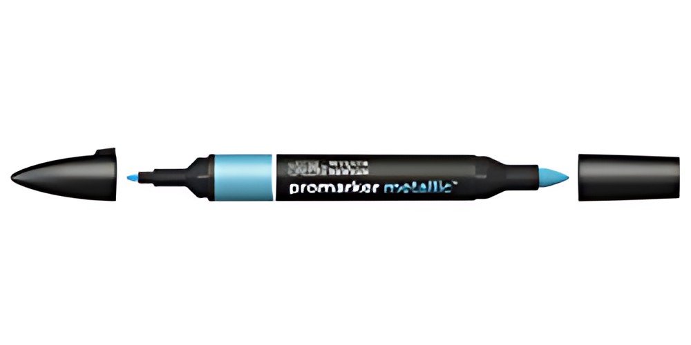 LEFRANC BOURGEOIS WINSOR & NEWTON Promarker Metallic, bleu