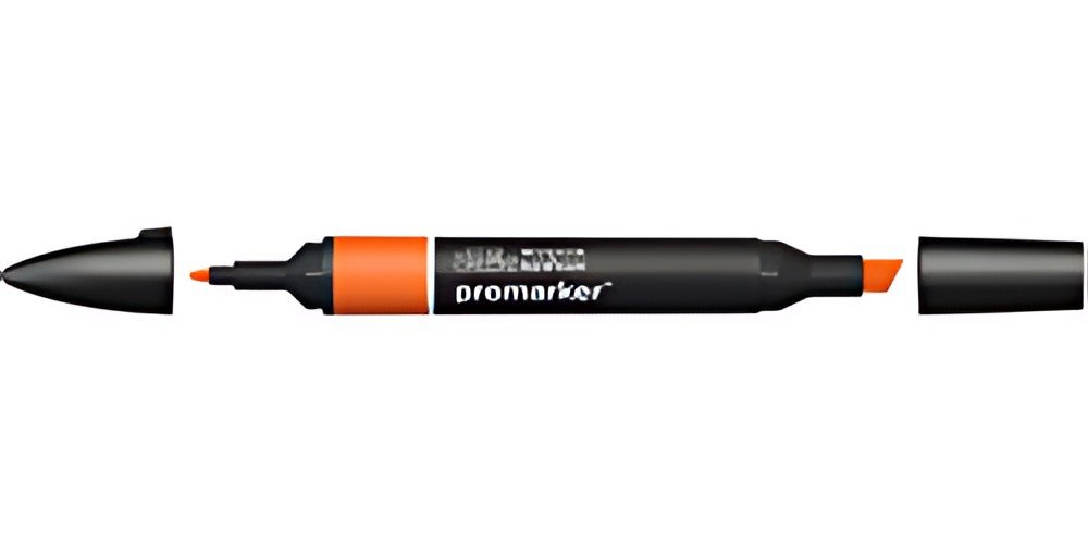 LEFRANC BOURGEOIS WINSOR & NEWTON Promarker, mandarine