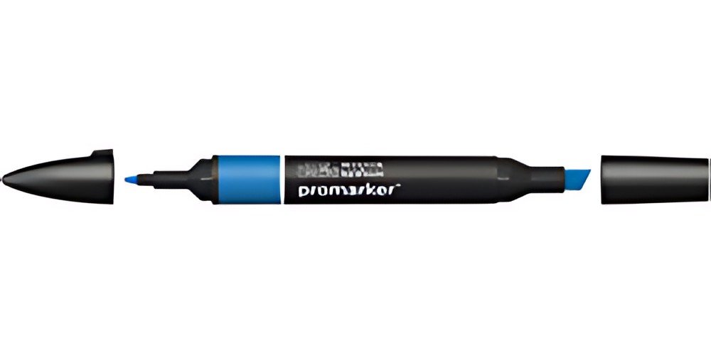 LEFRANC BOURGEOIS WINSOR & NEWTON Promarker, bleu marin