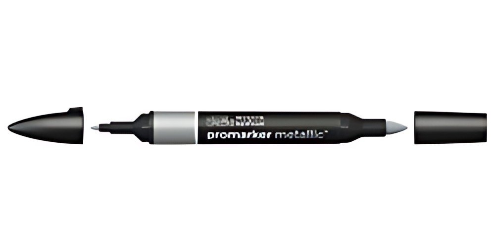 LEFRANC BOURGEOIS WINSOR & NEWTON Promarker Metallic, argent