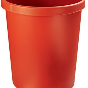 HAN Corbeille à papier KLASSIK XXL, PP, 50 litres, rouge