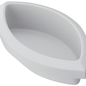 HAN Insert corbeille à papier PP, 1 L, sans couvercle, gris