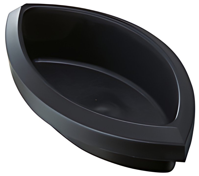 HAN Insert corbeille à papier PP, 1 L, sans couvercle, noir