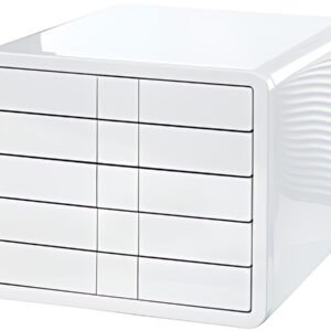 HAN Module de classement i-Box, 5 tiroirs, blanc