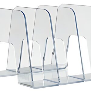 HAN Porte-revues SORTER, A4, 3 compartiments, transparent